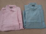 Suit Supply twee linnen overhemden, 39, Ophalen of Verzenden, Zo goed als nieuw, Blauw, Halswijdte 39/40 (M)