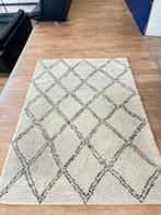 AKSFRYTLE Vloerkleed 160x230cm - Retourtje, Wit, Jysk, 150 tot 200 cm, 200 cm of meer