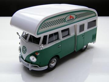 modelauto Volkswagen bus T1 Type 2 Camper – Motormax 1:24 beschikbaar voor biedingen