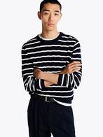 Tommy hilfiger stripe knit trui nieuw, Overige kleuren, Maat 48/50 (M), Tommy Hilfiger, Nieuw