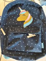 Kinderrugzak – Unicorn print, Ophalen of Verzenden, Zo goed als nieuw, Blauw, Rugtas