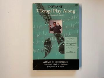 Meespeel CD -  Dowani  3 Tempi play along voor klarinet Bb beschikbaar voor biedingen