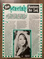 Amerikaans artikel Mariah Carey / Boyz II Men uit 1995, Verzenden, 1980 tot heden, Buitenland, Knipsel(s)