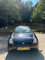 Ford Ka 1.3 I 44KW 2006 Zwart, Auto's, Voorwielaandrijving, 1299 cc, Stof, Radio