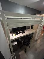 Hoogslaper Pino wit, Huis en Inrichting, Slaapkamer | Stapelbedden en Hoogslapers, Gebruikt, Eenpersoons, Ophalen of Verzenden