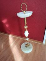 Onyx/marmer karper  asbak Holywood Regency stijl, Ophalen of Verzenden