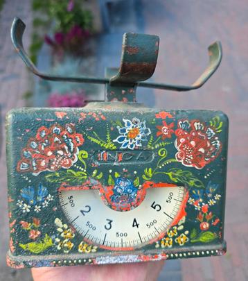 Vintage Inca Keukenweegschaal beschikbaar voor biedingen