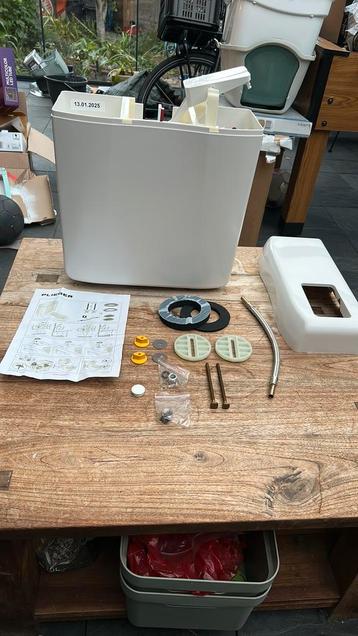 Plieger Fulda duoblokreservoir dualflush +binnenwerk 3/6 ltr beschikbaar voor biedingen