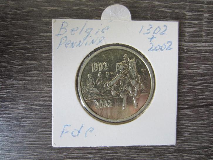 Te Koop Belgische Herdenkingspenningen, Postzegels en Munten, Munten | België, Losse munt, Overig, Ophalen of Verzenden