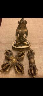 Boeddhabeeld en Vajra's, Ophalen of Verzenden