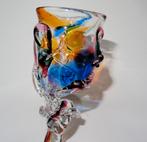 Yvon Trossél - unica wijnglas, Antiek en Kunst, Antiek | Glas en Kristal, Ophalen of Verzenden