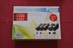 Canon Compatible printer cartridges C520 / C521, Ophalen of Verzenden, Nieuw, Cartridge, Canon compatibel
