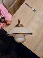 Mooie antieke hanglamp, Huis en Inrichting, Lampen | Wandlampen, Ophalen of Verzenden, Zo goed als nieuw, Hout