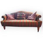 Charmante Victoriaanse stijl bank – met wieltjes, Ophalen, 150 tot 200 cm, Tweepersoons, 75 tot 100 cm
