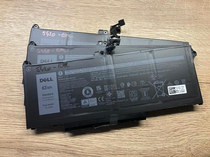 2x Accu voor Dell Latitude 5420 5520 Precision Excell, Computers en Software, Accu's en Batterijen, Zo goed als nieuw, Verzenden