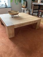 Houten Salontafel - Vierkant, Ophalen of Verzenden, Zo goed als nieuw, Minder dan 50 cm, 100 tot 150 cm