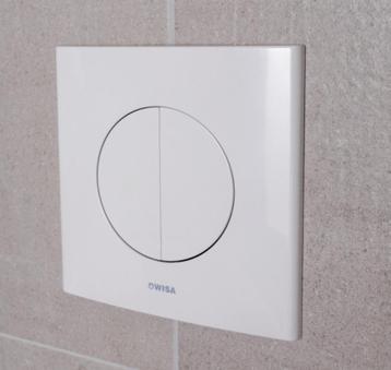 Wisa Argos bedieningsplaat 16x16cm - NIEUW beschikbaar voor biedingen