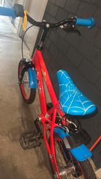 kinderfiets spiderman 16 inch, Fietsen en Brommers, Fietsen | Crossfietsen en BMX, Ophalen, Zo goed als nieuw, Staal, 16 tot 20 inch