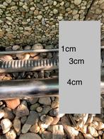 Staal buizen rond 5m, Doe-het-zelf en Verbouw, Metalen, Ophalen, Zo goed als nieuw