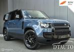 Land Rover Defender 3.0 D250 110 Luchtv Leder Grijs Kenteken, Automaat, 249 pk, Blauw, 2996 cc