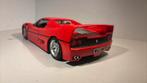 Ferrari f50 coupe maisto 1.18, Maisto, Ophalen of Verzenden, A, A