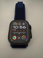 Apple watch Ultra 2 - zwart titanium, Zwart, IOS, Ophalen of Verzenden, Zo goed als nieuw