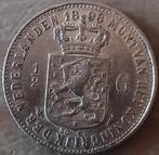 Halve Zilveren Guldens  Wilhelmina en  Willem 3 totaal 20, Postzegels en Munten, Munten | Nederland, Ophalen of Verzenden