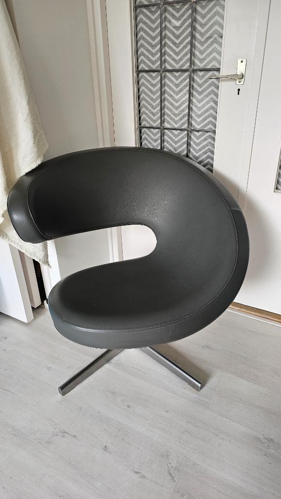 Varier draaistoel fauteuil peel club design, Huis en Inrichting, Fauteuils, Nieuw, Leer, Overige materialen, 75 tot 100 cm, 75 tot 100 cm