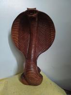 9641) mooie grote houten Cobra 31x20 cm, Ophalen of Verzenden
