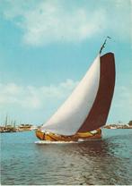 FRIESLAND Skûtsje Woudsend, Verzamelen, Ansichtkaarten | Nederland, Verzenden, 1980 tot heden, Gelopen, Friesland