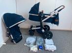 Joolz day, denim/blauw, kinderwagen/buggy €125, Kinderen en Baby's, Kinderwagens en Combinaties, Ophalen, Overige merken