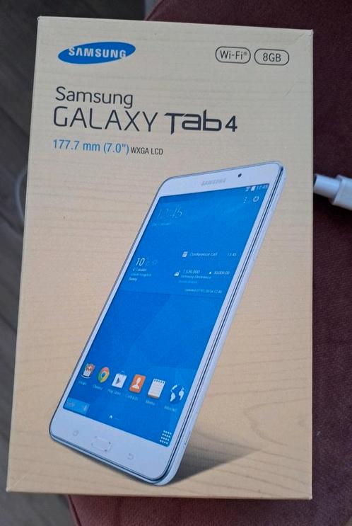 Samsung Tab4 met doos, Computers en Software, Android Tablets, Ophalen of Verzenden