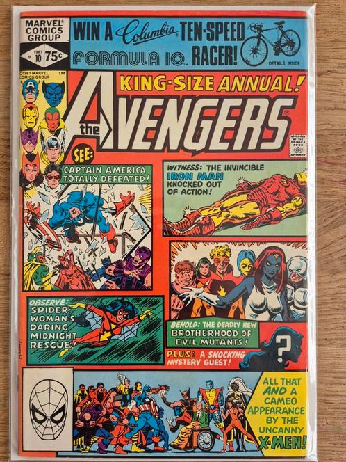 Avengers Annual #10 (1981) 🔑 1st appearance of Rogue, Boeken, Strips | Comics, Zo goed als nieuw, Eén comic, Amerika, Ophalen of Verzenden