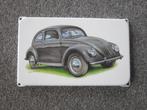 VOLKSWAGEN KEVER EMAILLE RECLAMEBORD, Ophalen, Zo goed als nieuw, Reclamebord