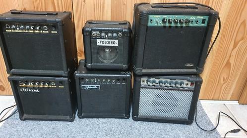 7 versterkers elektrische gitaar - opknappers, Muziek en Instrumenten, Versterkers | Bas en Gitaar, Gebruikt, Minder dan 50 watt