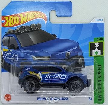 Hotwheels Volvo XC40 Recharge (blauw) beschikbaar voor biedingen