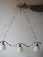 Lampen, Huis en Inrichting, Lampen | Hanglampen, Ophalen, Gebruikt, Glas, 50 tot 75 cm