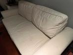 Ikea Ektorp bank - zandkleurig, Huis en Inrichting, Ophalen, Gebruikt, Driepersoons, 75 tot 100 cm