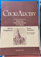 Hauptmann - Sechs Motetten - Koor a cappella, Ophalen of Verzenden, Gelezen, Instrument