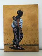 Moeder en kind, Antiek en Kunst, Kunst | Schilderijen | Modern, Verzenden