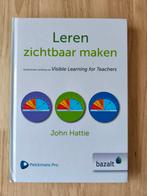 John Hattie - Leren zichtbaar maken, John Hattie, Ophalen of Verzenden, Zo goed als nieuw, Nederlands