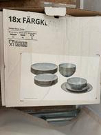 Ikea Fargklar serviesset lichtblauw, Ophalen, Nieuw, Overige stijlen, Bord(en)