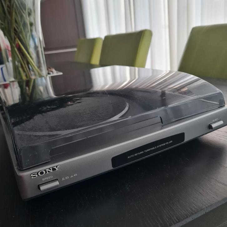 Auto return turntable Sony PS-J20, Audio, Tv en Foto, Dvd-spelers, Gebruikt, Sony, Ophalen of Verzenden