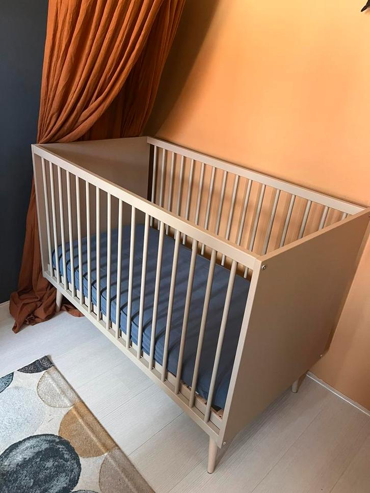 Quax ledikant Cocoon 60 x 120 - Naturel Oak, Kinderen en Baby's, Kinderkamer | Complete kinderkamers, Gebruikt, Jongetje of Meisje