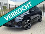 Audi Q3 Sportback 40 TFSI quattro S Edition 3x S-Line Pano S, Automaat, Gebruikt, Zwart, Bedrijf