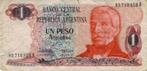Bankbiljet - Argentinie - 1 peso, Ophalen of Verzenden, Zuid-Amerika, Los biljet