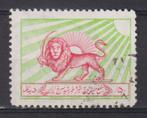 Iran 1942 Leeuw van Juda, Ophalen of Verzenden, Gestempeld, Koningshuis