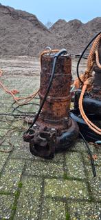 Mestpomp voor mestput, Ophalen, Gebruikt