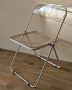 Giancarlo Piretti Plia vouwstoel Castelli / Folding chair, Ophalen, Gebruikt, Wit, Eén