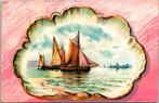 Zeilboten - Antieke Briefkaart (1904), Verzenden, Voor 1920, Gelopen, Noord-Holland